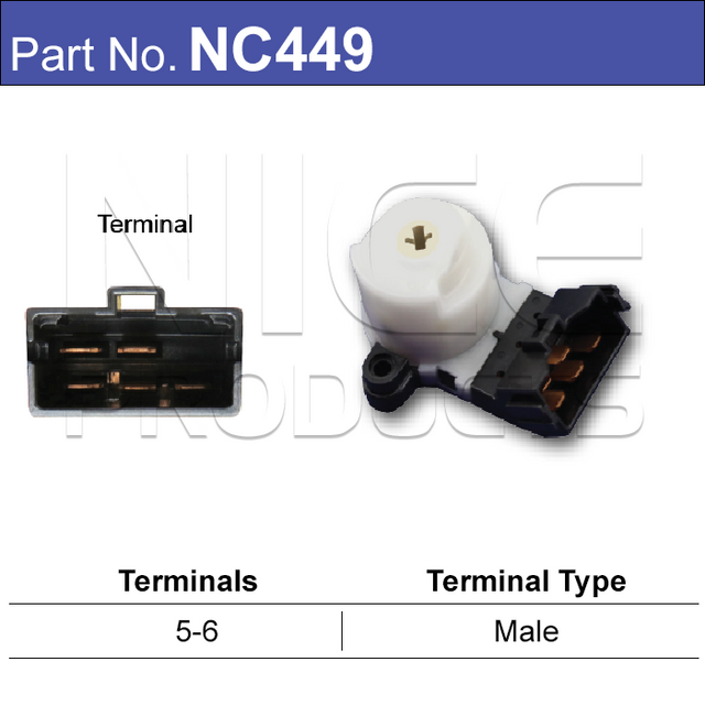 Ignition Cable (NO ETA) NC449 - Nice Products | Universal Auto Spares