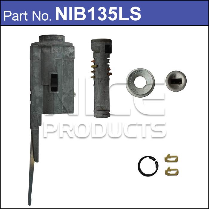 Ignition Barrel NIB135LS - Nice Products | Universal Auto Spares