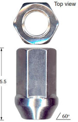 Wheel Nut pk100 NN323-100 - Nice Products | Universal Auto Spares