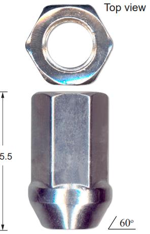Wheel Nut pk100 NN323-100 - Nice Products | Universal Auto Spares