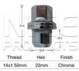 Wheel Nuts pk5 NN646-5 - Nice Products | Universal Auto Spares