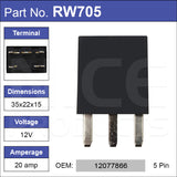 RELAY RW705 - Nice Products | Universal Auto Spares