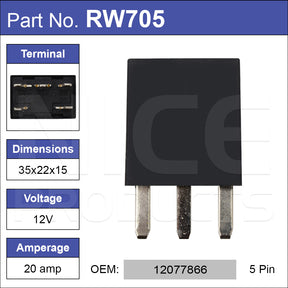 RELAY RW705 - Nice Products | Universal Auto Spares
