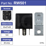 RELAY RW501 - Nice Products | Universal Auto Spares