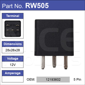RELAY RW505 - Nice Products | Universal Auto Spares