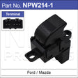 Single Button NPW214-1 - Nice Products | Universal Auto Spares