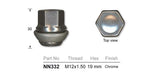 Wheel Nuts pk50 NN332-50 - Nice Products | Universal Auto Spares