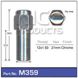 Mag Wheel Nuts pk25 M359-25 - Nice Products | Universal Auto Spares