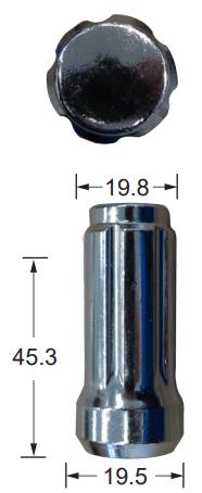 Tuner Nut BJ445 - Nice Products | Universal Auto Spares