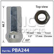 Wheel Nuts pk5 PBA244-5 - Nice Products | Universal Auto Spares