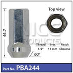 Wheel Nuts pk5 PBA244-5 - Nice Products | Universal Auto Spares