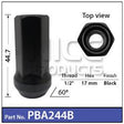 Wheel Nuts pk50 PBA244B-50 - Nice Products | Universal Auto Spares