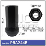 Wheel Nuts pk50 PBA244B-50 - Nice Products | Universal Auto Spares