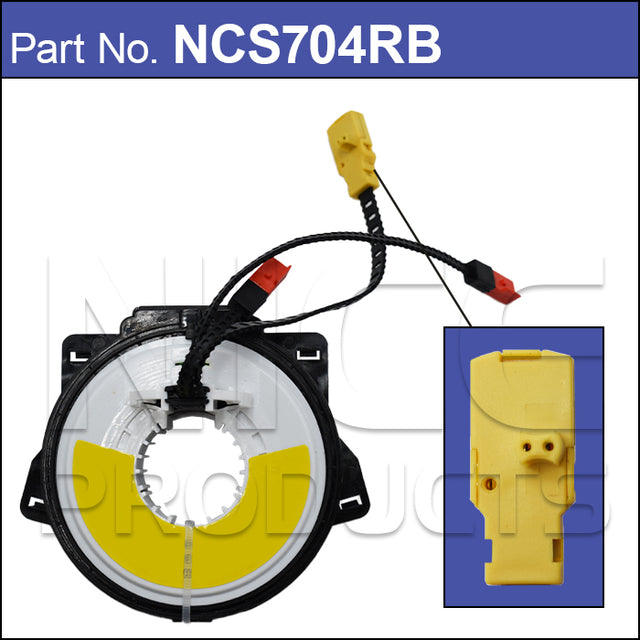 Clock Spring With Radio Button OEM: 92147955 VT VX VU WH VY WK NCS704RB - Nice Products | Universal Auto Spares