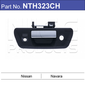 Tailgate Handle With Camera Hole NTH323CH - Nice Products | Universal Auto Spares
