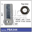 Wheel Nuts pk100 PBA344-100 - Nice Products | Universal Auto Spares