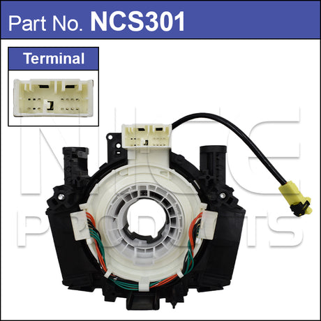 Clock Spring OEM: B5567-CM60A NCS301 - Nice Products | Universal Auto Spares