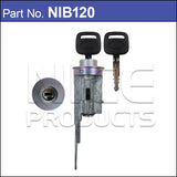 Ignition Barrel Uncoded (Original Key must Be Fitted To the Barrel) NIB120LS - Nice Products | Universal Auto Spares