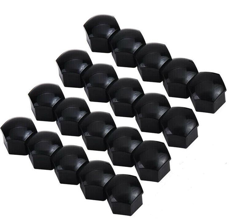 Wheel Nut Covers BLACK Pk20 NWC721B-20 - Nice Products | Universal Auto Spares