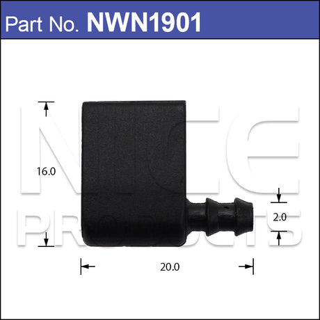 Windscreen Washer Nozzle Pair Fits Mercedes NWN1901 - Nice Products | Universal Auto Spares