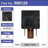Relay RW129 - Nice Products | Universal Auto Spares