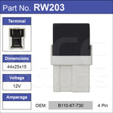 Relay RW203 - Nice Products | Universal Auto Spares