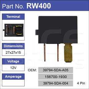 Relay RW400 - Nice Products | Universal Auto Spares