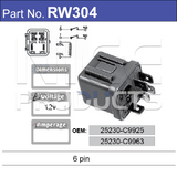 Relay RW304 - Nice Products | Universal Auto Spares