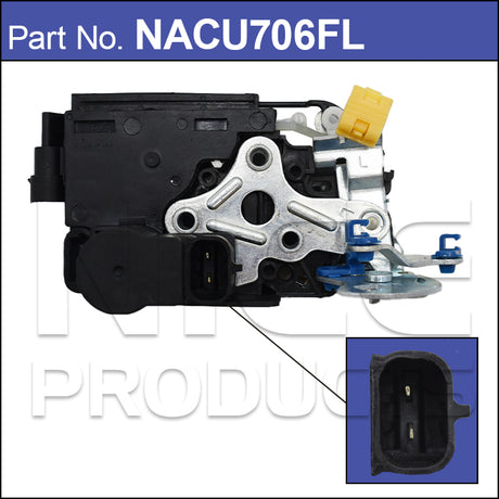 Door Lock Actuator NACU706FL - Nice Products | Universal Auto Spares