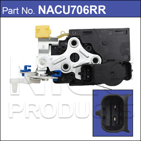 Door Lock Actuator NACU706RR - Nice Products | Universal Auto Spares