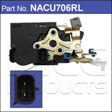 Door Lock Actuator NACU706RL - Nice Products | Universal Auto Spares