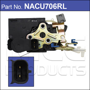 Door Lock Actuator NACU706RL - Nice Products | Universal Auto Spares