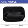 Rear Inner Door Handle NR76CL - Nice Products | Universal Auto Spares