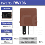 Relay RW106 - Nice Products | Universal Auto Spares
