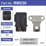 Relay RW230 - Nice Products | Universal Auto Spares