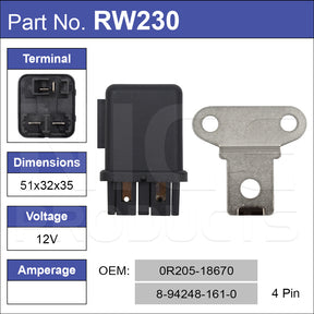 Relay RW230 - Nice Products | Universal Auto Spares