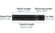 Wheel Stud Conversion 12x1.5 to 12x1.25 CX1512 - Nice Products | Universal Auto Spares