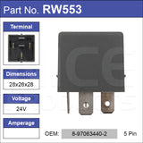Relay RW553 - Nice Products | Universal Auto Spares