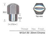 Wheel Nuts pk50 T335-50 - Nice Products | Universal Auto Spares