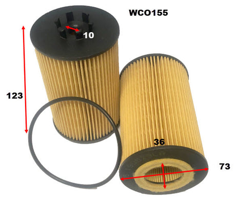 Oil Filter R2739P Fits Mercedes WCO155 - Wesfil | Universal Auto Spares