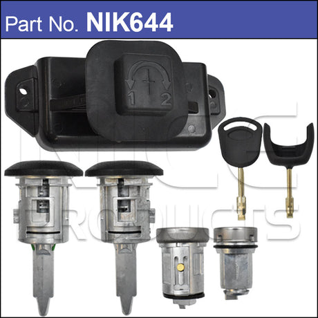 Lock Set Transit NIK644 - Nice Products | Universal Auto Spares
