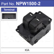 Power Window Switch NPW1500-2 - Nice Products | Universal Auto Spares