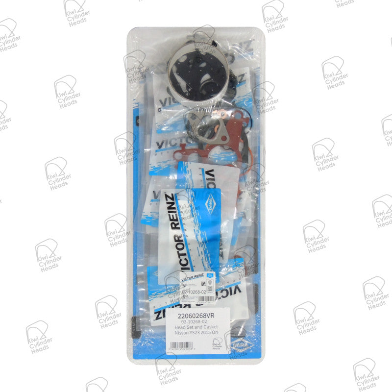 Head Set and Gasket Nissan Navara RWD YS23 5/2015 On. Mercedes OM 699 22060268VR - Kiwi Cylinder Heads - Head Gaskets & VRS Sets - Kiwi Cylinder Heads