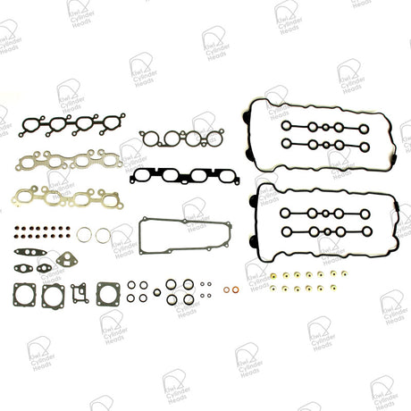 Head Set Nissan SR20DE/DET (Turbo Gaskets NOT included) NON VCT F 22069440 - Kiwi Cylinder Heads