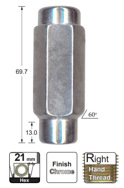 Wheel Nuts PK50 NN211-50 - Nice Products | Universal Auto Spares