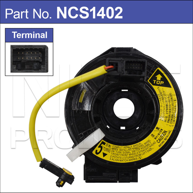 Clock Spring Suzuki OEM: 37480-62J20  NCS1402 - Nice Products | Universal Auto Spares
