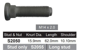 Wheel Stud S2050 - Nice Products | Universal Auto Spares