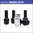 Black Lock Nuts NB6BLOCK - Nice Products | Universal Auto Spares