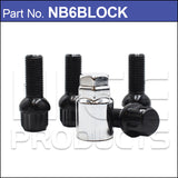 Black Lock Nuts NB6BLOCK - Nice Products | Universal Auto Spares