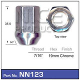 Wheel Nuts Pk50 NN123-50 - Nice Products | Universal Auto Spares